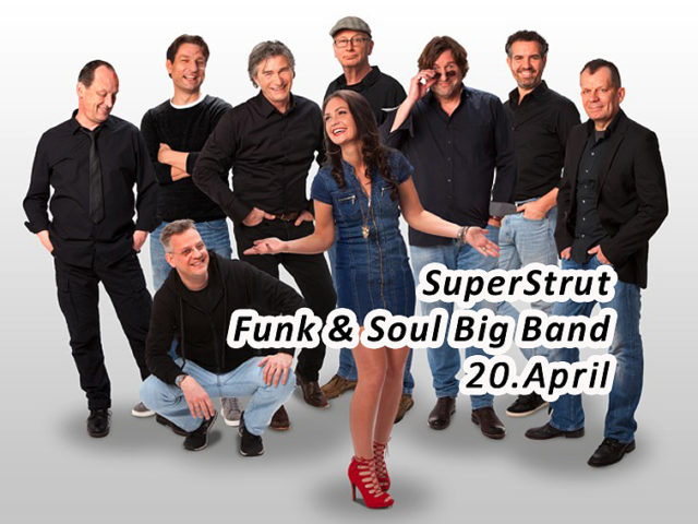 Aktuell: Konzert 20.04. Super Strut